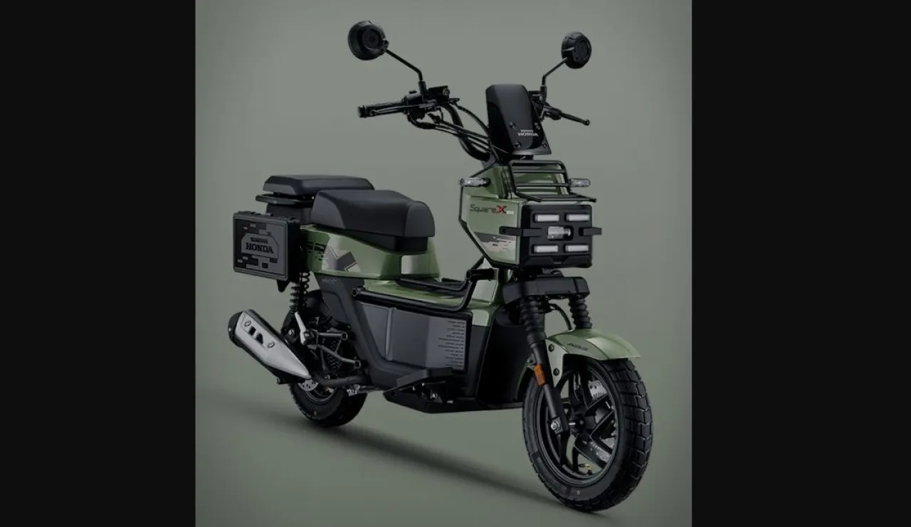 Honda Square X125 Tampil Kotak dan Fungsional, Cocok untuk Touring atau Berkemah