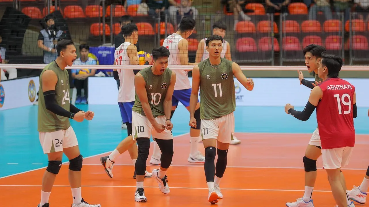 Tim Voli Putra Misi Mencetak Quattrick Emas