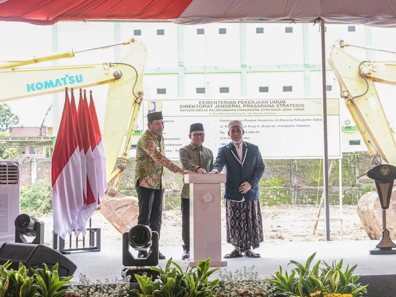 Groundbreaking Al-Khoziny Jadi Momentum Transformasi Pesantren Berkualitas