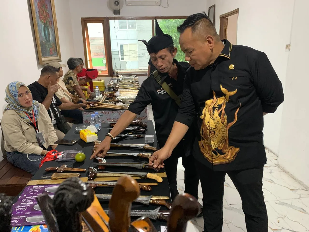 Keris Nusantara Kian Mendunia, Ketua Komisi A DPRD Surabaya Apresiasi Gelar Pusaka Brojo Wahni
