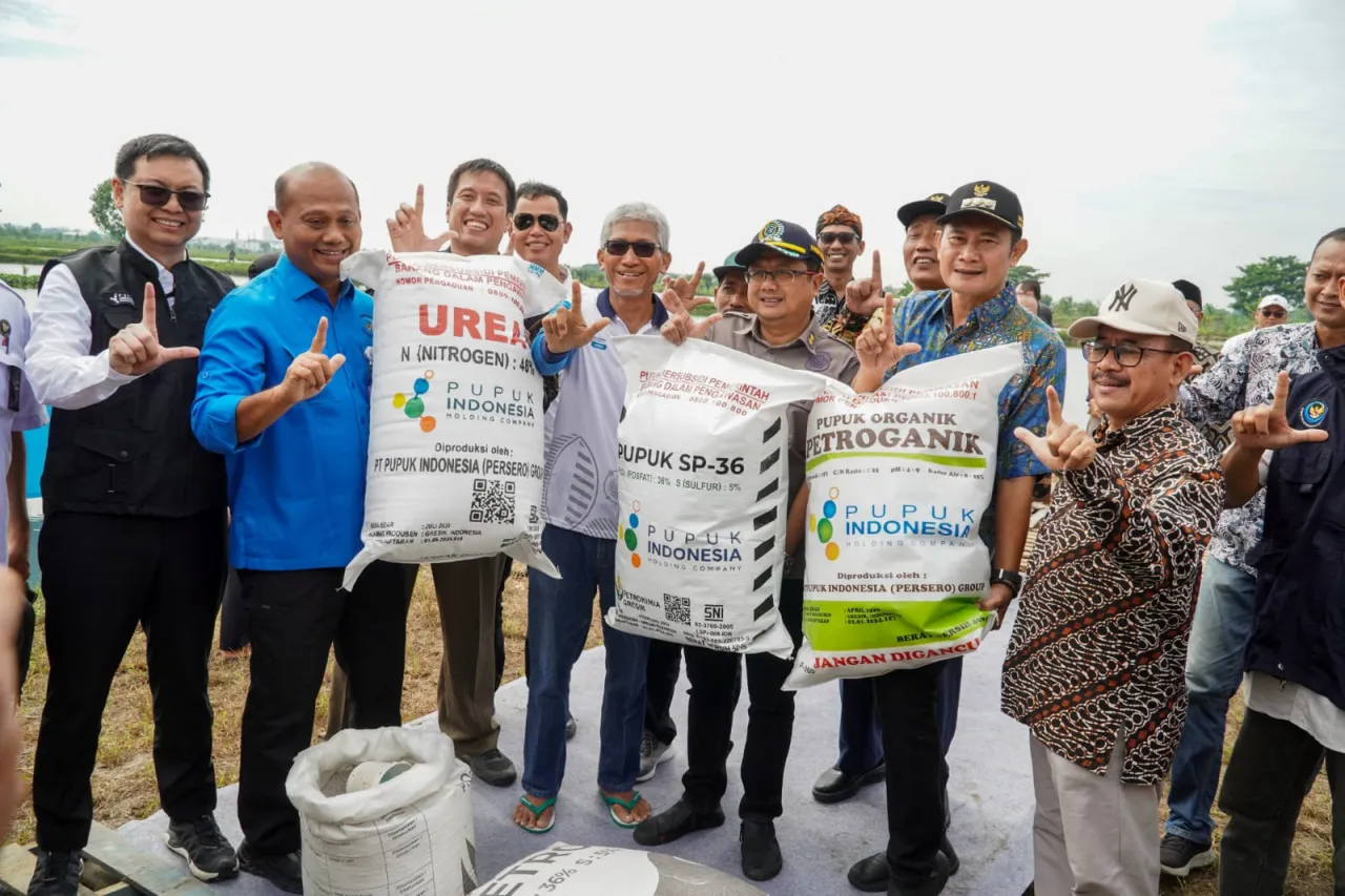 Lamongan Jadi Pilot Project Simulasi Penebusan Pupuk Subsidi Sektor Perikanan