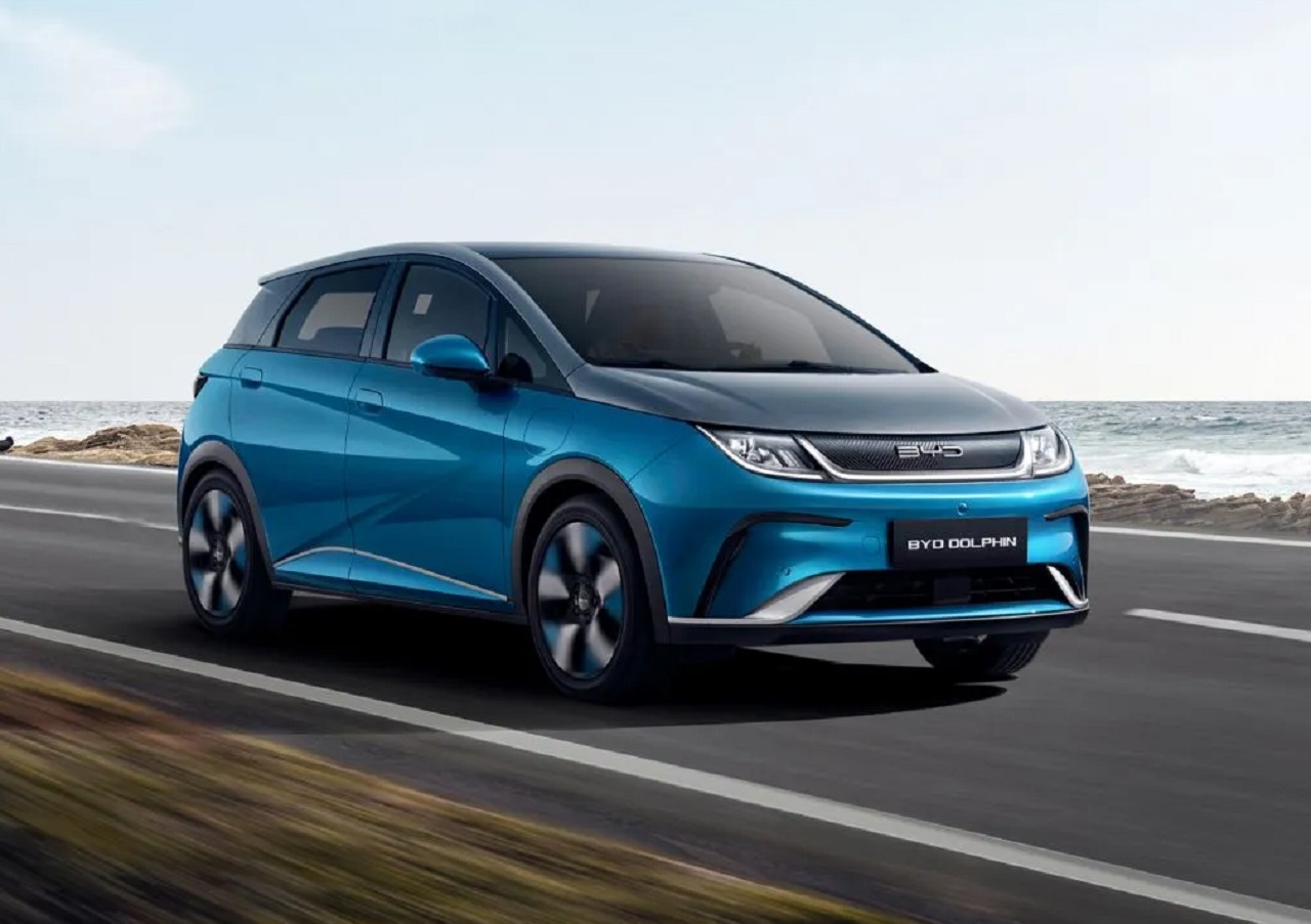 Mobil listrik BYD Dolphin. SP/ JKT