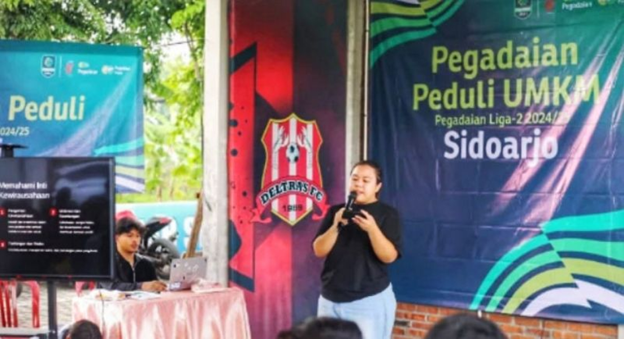 Program Pegadaian Peduli sukses menarik minat puluhan pelaku Usaha Mikro, Kecil, dan Menengah (UMKM) di Sidoarjo.