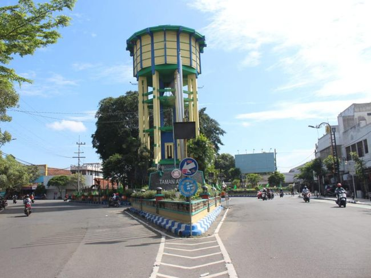 Pembangunan Tugu Jombang, Jawa Timur bakal telan anggaran miliaran. SP/ JBG