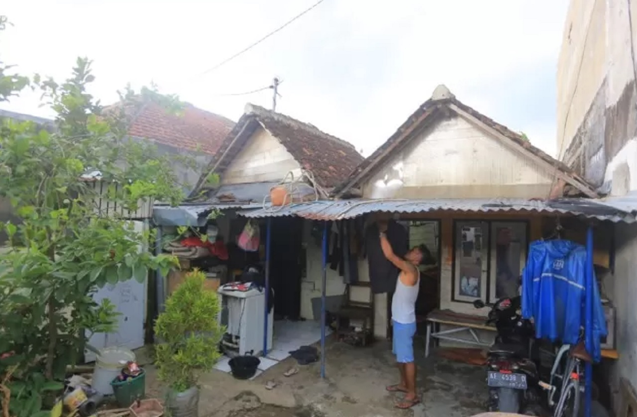 Ilustrasi. Rumah tidak layak huni (RTLH) di Kota Madiun, Jawa Timur. SP/ MDN