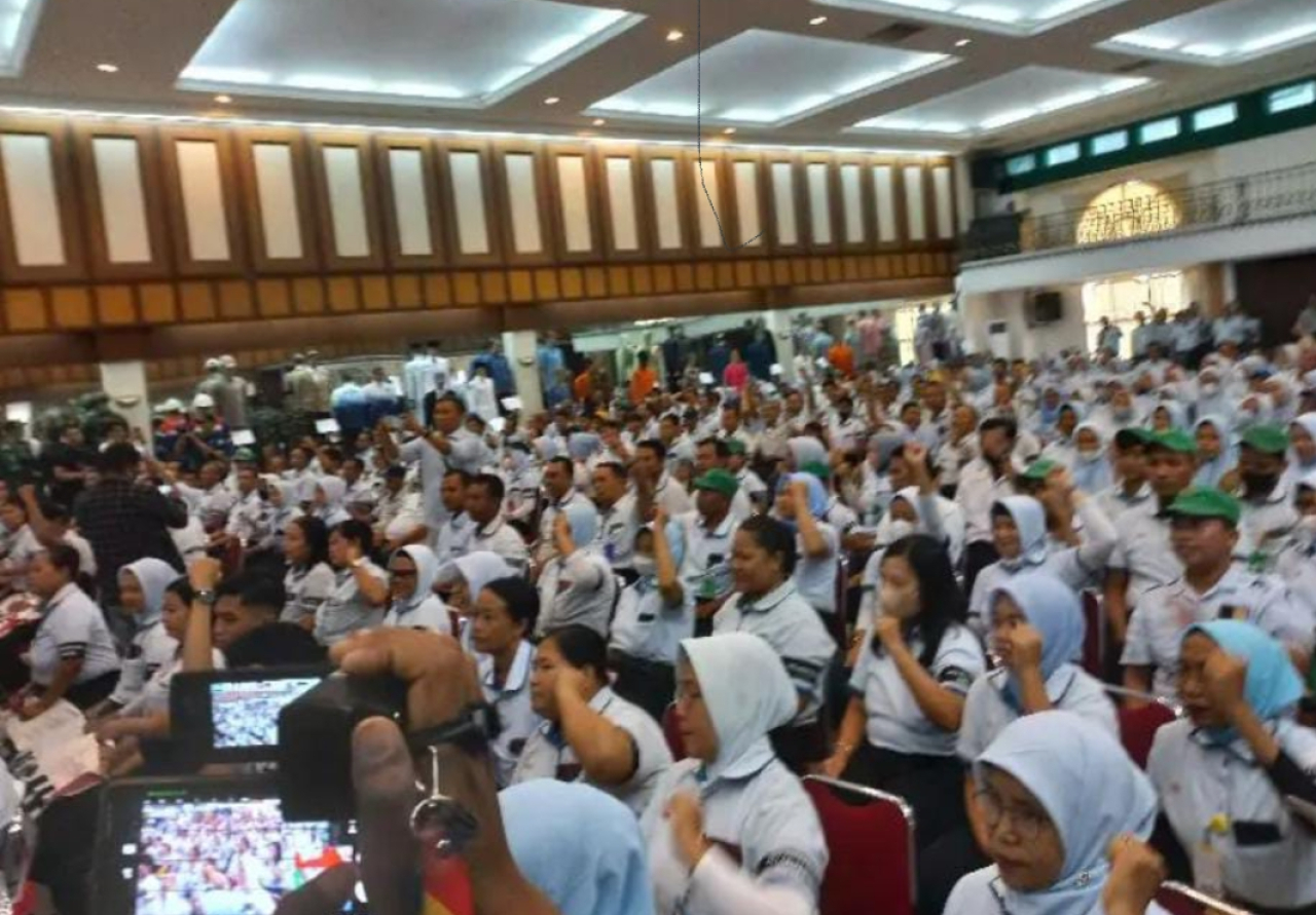 Para pekerja Sritex di Kabupaten Sukoharjo, Jawa Tengah resmi di- PHK pada 1 Maret 2025. 