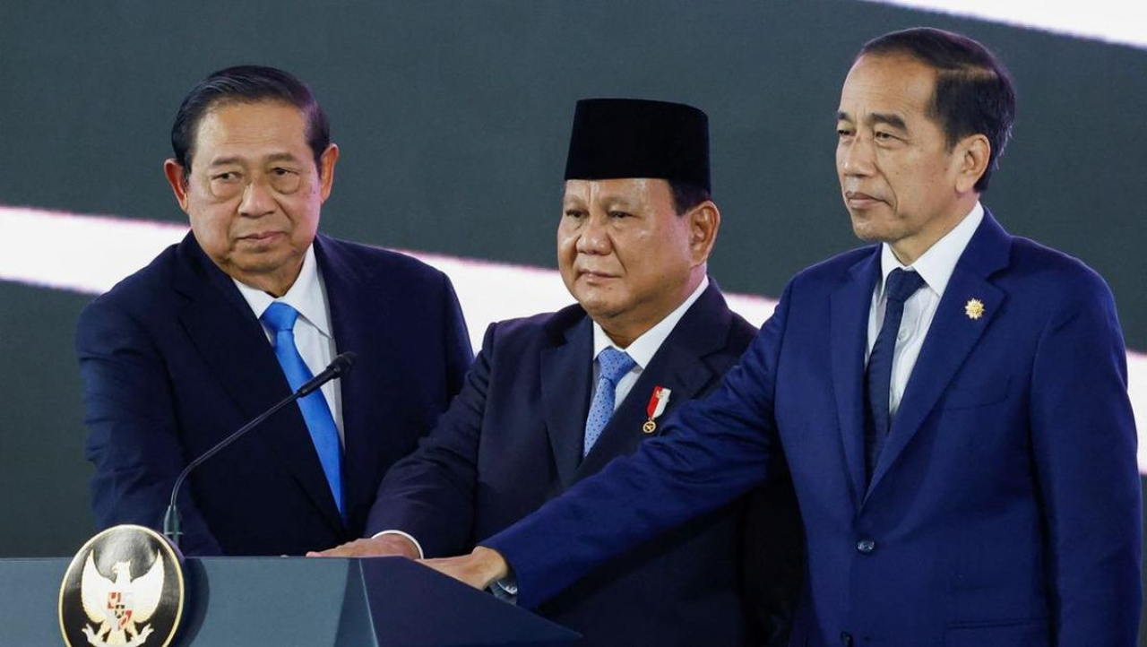 Presiden Prabowo Subianto resmi meluncurkan Badan Pengelola Investasi Danantara di Istana Merdeka, Jakarta, Senin (24/2/2025). Peluncuran dihadiri oleh dua mantan Presiden RI yakni Presiden RI ke-6 SBY, dan Presiden RI ke-7, Jokowi.