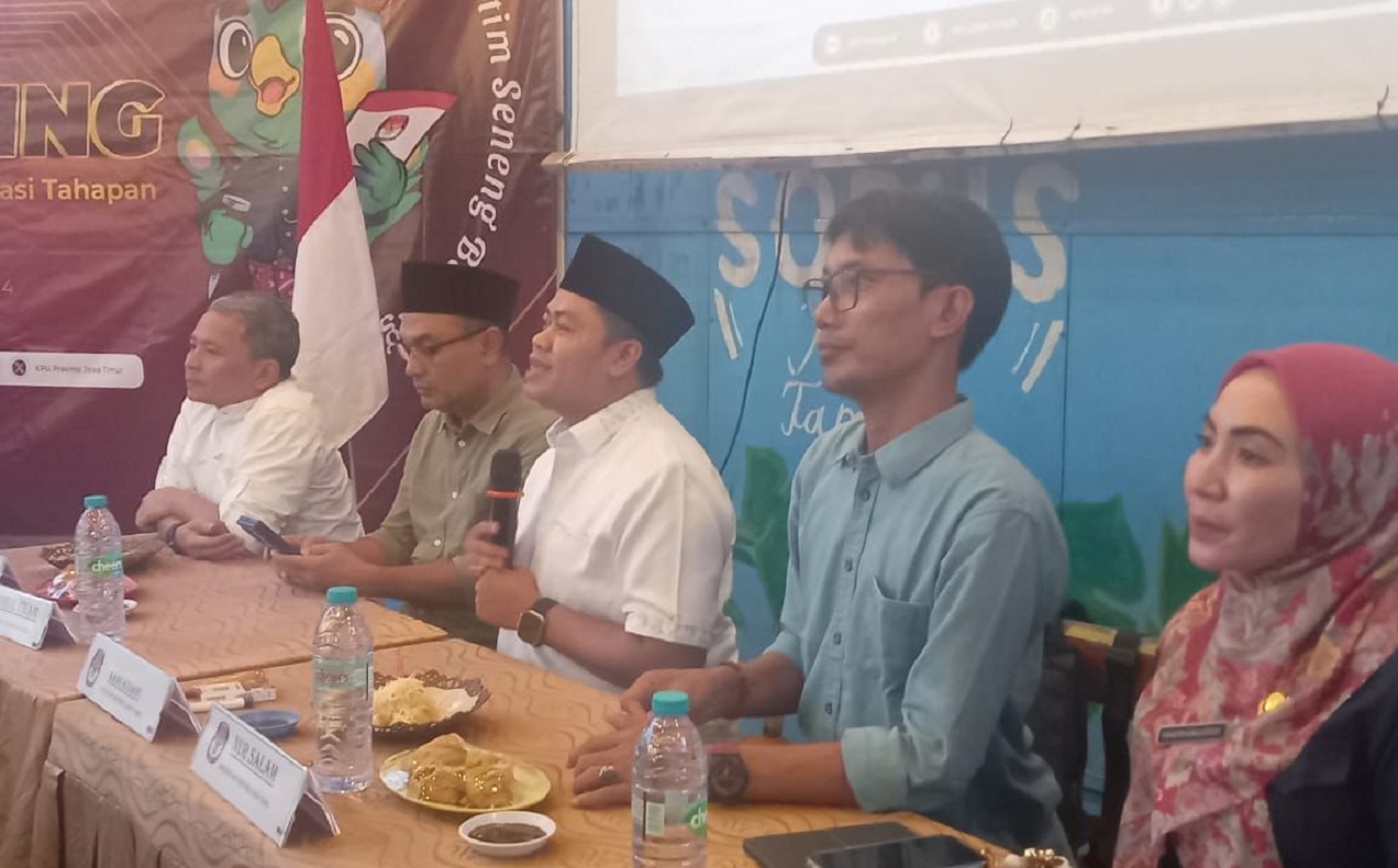 Komisioner KPU Jatim. SP/ RIKO