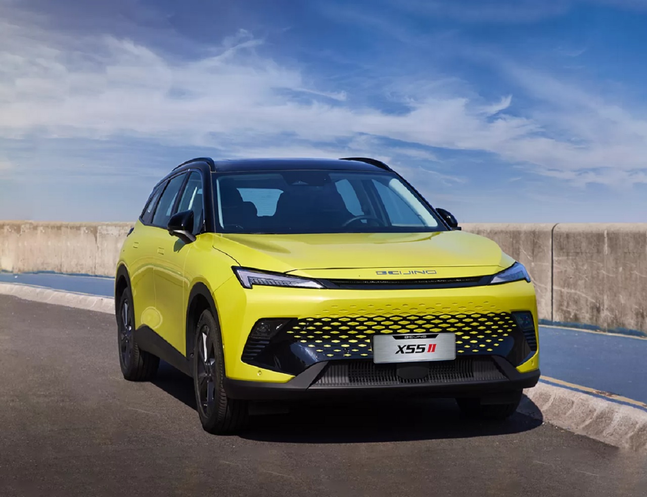 BAIC X55 II Facelift. SP/ JKT