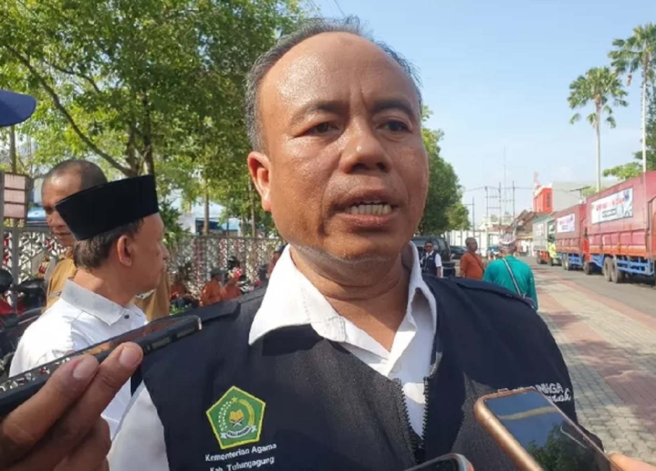 Kasi Penyelenggaraan Haji dan Umrah Kemenag Tulungagung, Suryani. SP/ TLG