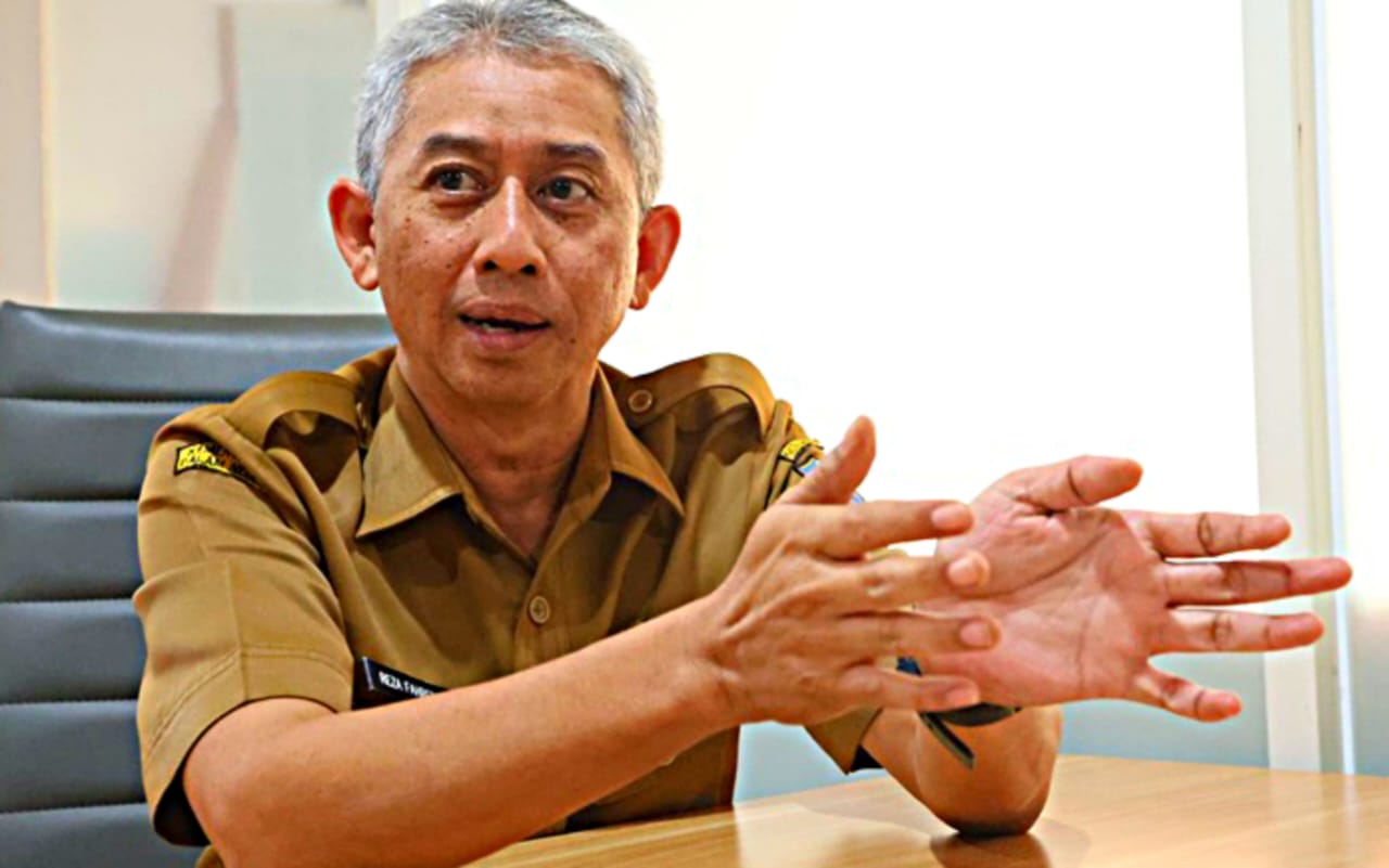Reza Fahreddy, Kepala Bidang Koperasi Dinkopumdag Surabaya. SP/ Achmad Adi