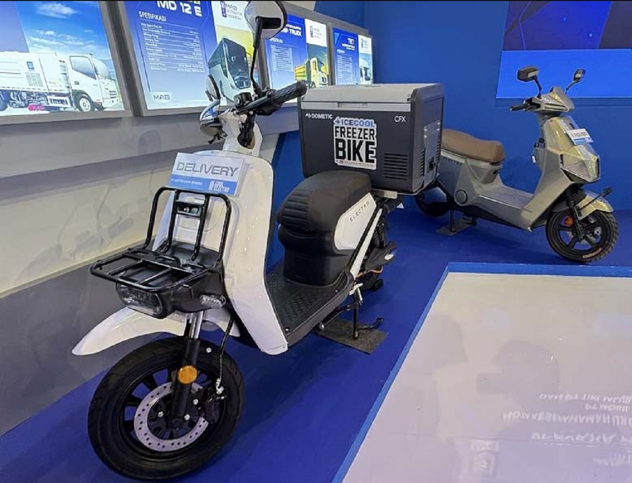 Dua lini Electro terbaru PT MAB, yakni E-Rover dan Delivery. SP/ JKT