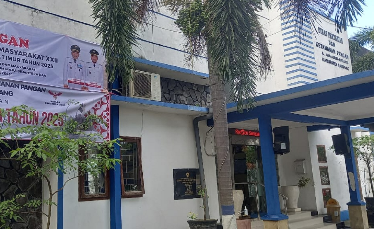 Kantor Dinas Pertanian Dan Ketahanan Pangan Kabupaten Sampang. SP/ GAN