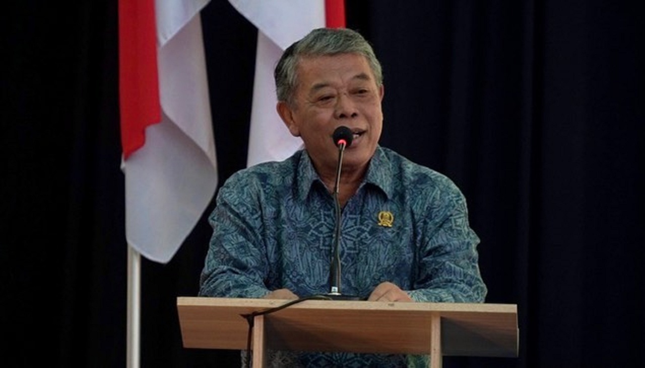 Kusnadi mantan ketua DPRD Jatim. SP/ Achmad Adi