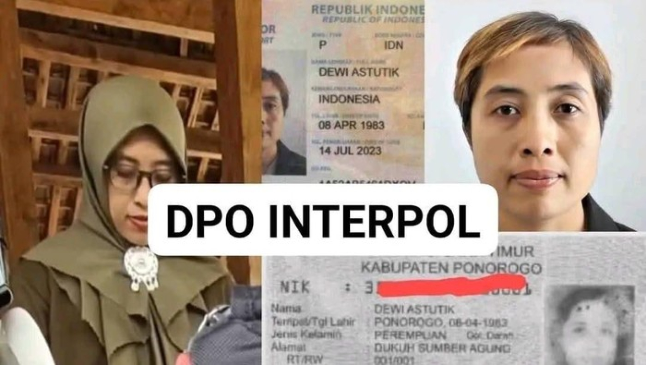 Dewi Astutik, warga Ponorogo, yang kini menjadi buronan Interpol, usai ikut terlibat dalam selendupkan sabu-sabu hampir 2 ton.