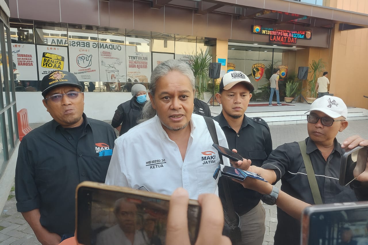 Heru Maki saat memberi penjelasan kepada awak media. SP/ Achmad Adi