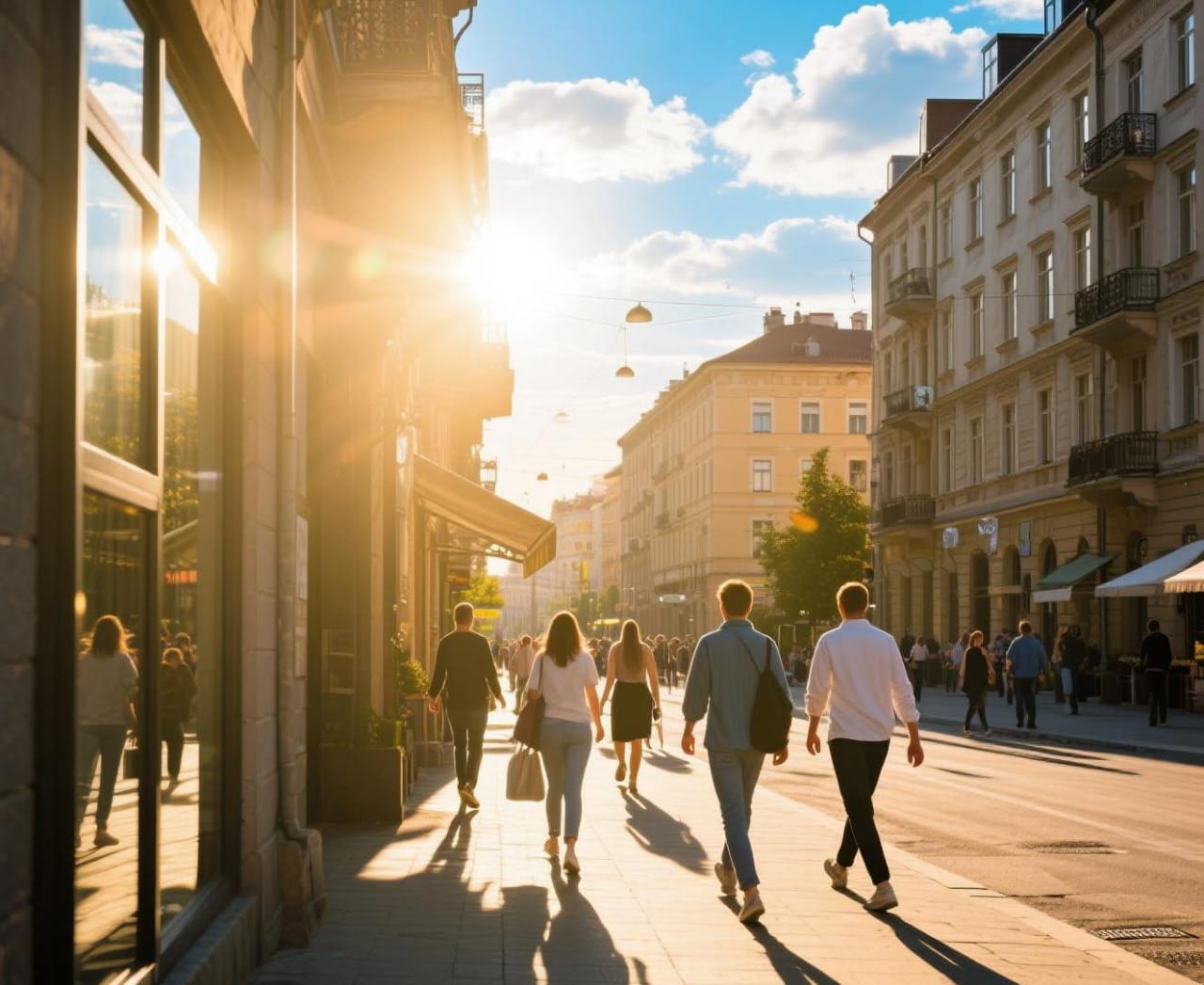 Ilustrasi Cuaca cerah di kota Surabaya. SP/ Achmad Adi