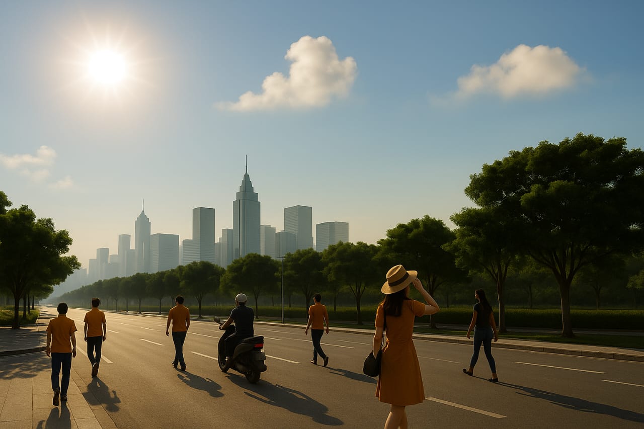 Ilustrasi cuaca Surabaya hari ini kamis 31 juli 2025. SP/ ACHMAD ADI