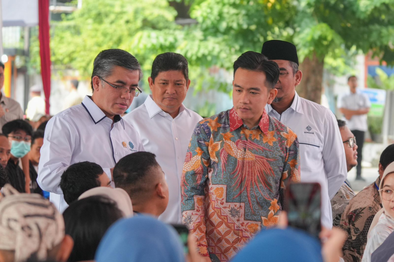 Gibran Rakabuming Raka, Wapres saat menghadiri kongres PSI di Solo,