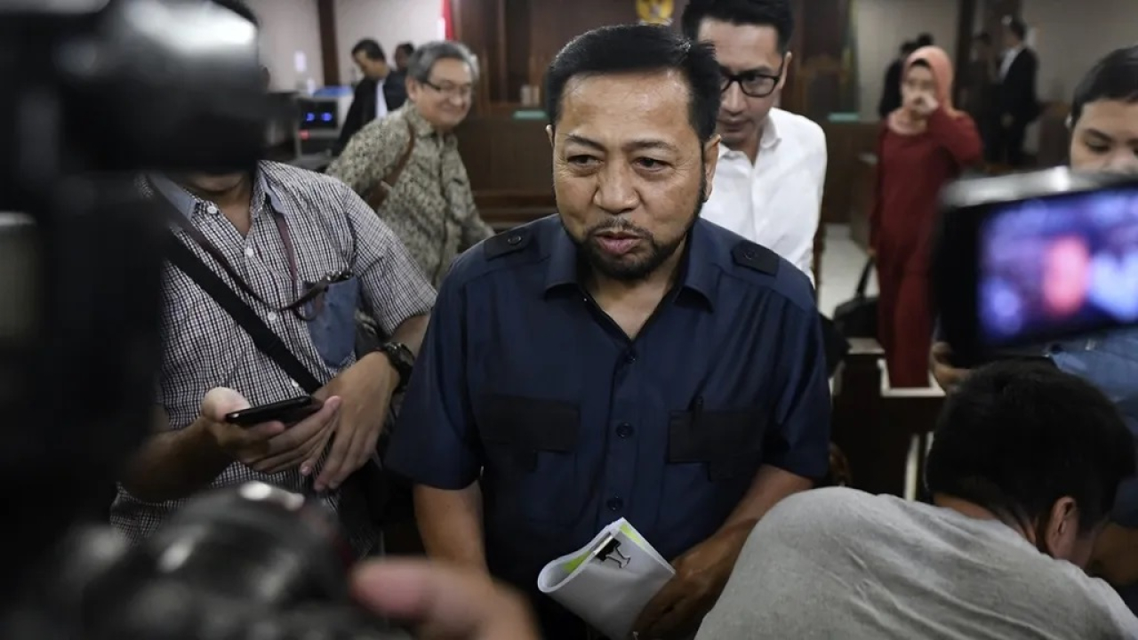 Hukuman Setya Novanto, dipotong oleh Hakim Mahkamah Agung dari 15 tahun menjadi 12,5 tahun.