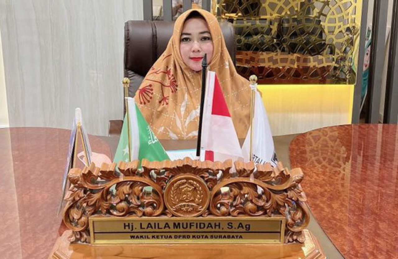 Wakil Ketua DPRD Surabaya Laila Mufidah