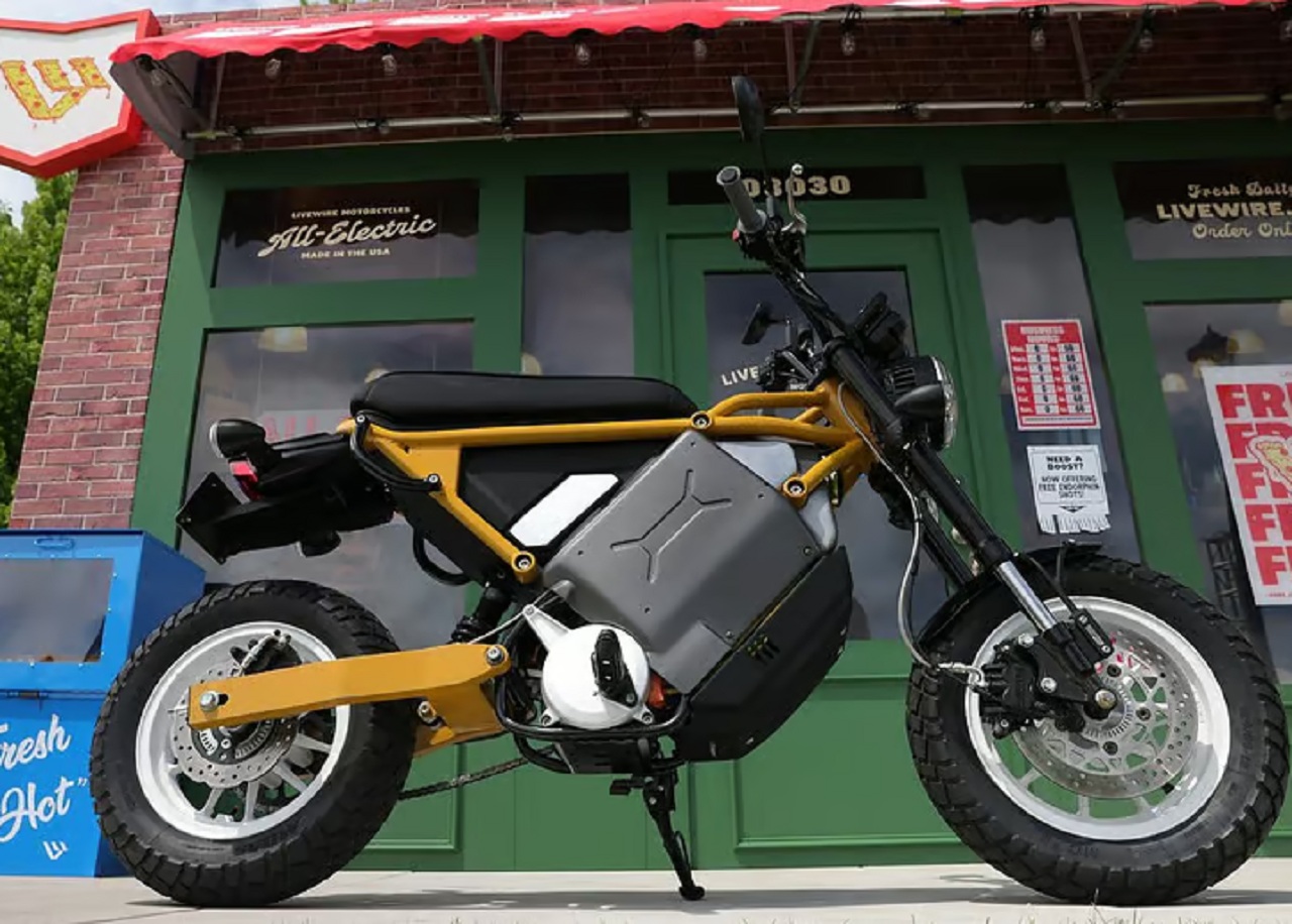 Motor listrik terbaru LiveWire. SP/ JKT