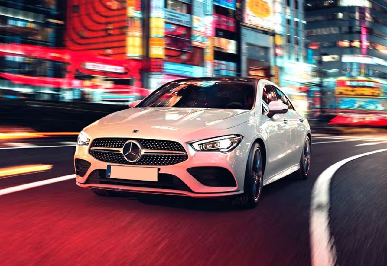 Mercedes-Benz CLA terbaru. SP/ JKT