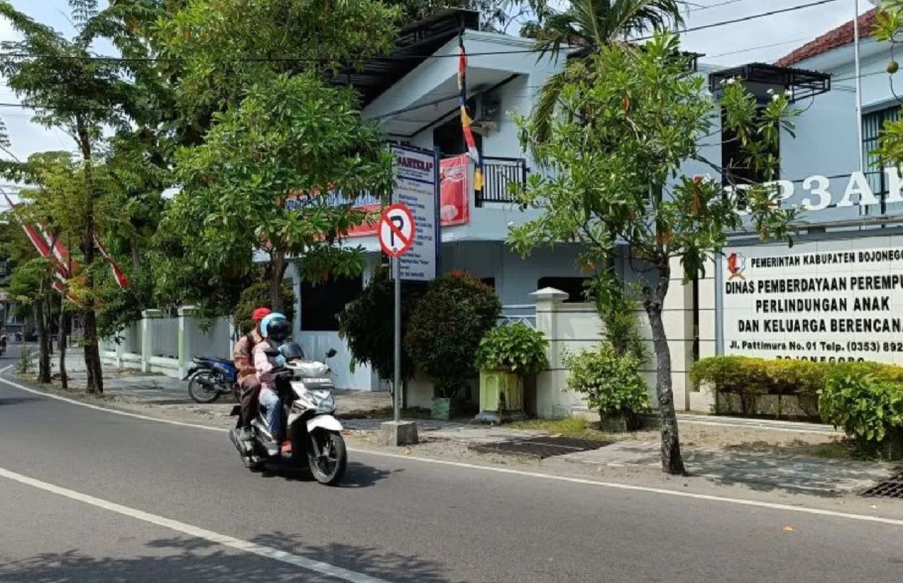 Kantor Dinas Pemberdayaan Perempuan, Perlindungan Anak dan Keluarga Berencana (DP3AKB) Kabupaten Bojonegoro. SP/ BJN