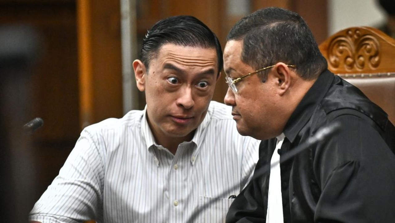 Tom Lembong, Eks Menteri Perdagangan Divonis hukuman 4,5 Tahun Penjara. (antara foto)