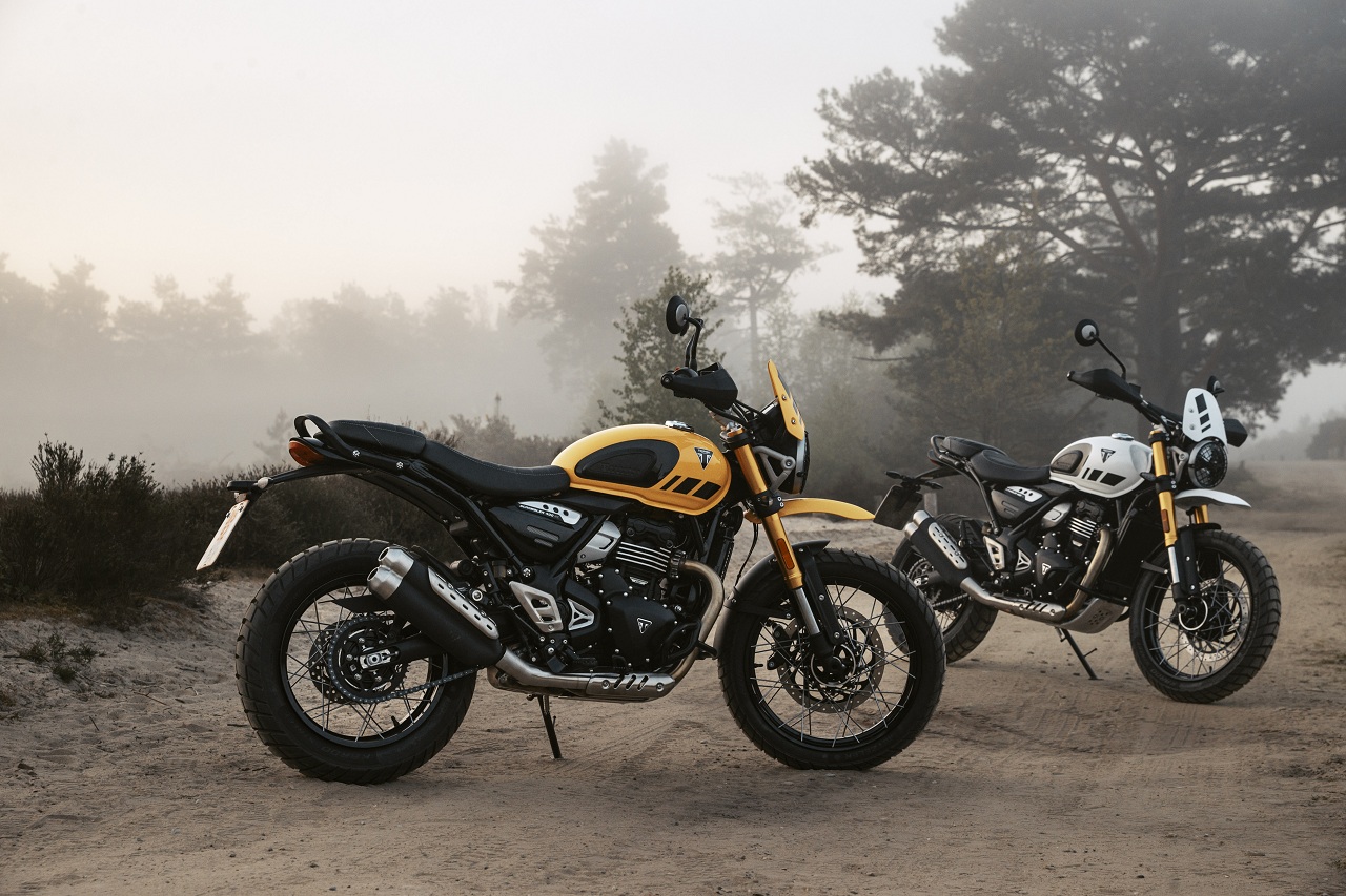 Triumph Scrambler 400 XC. SP/ JKT