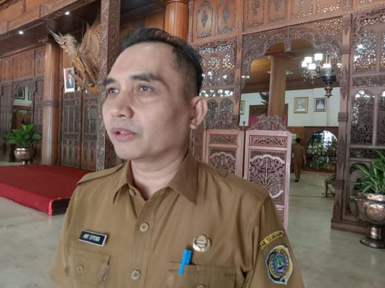 Kabag Perekonomian Setda Tulungagung, Arif Efendi. SP/ TLG