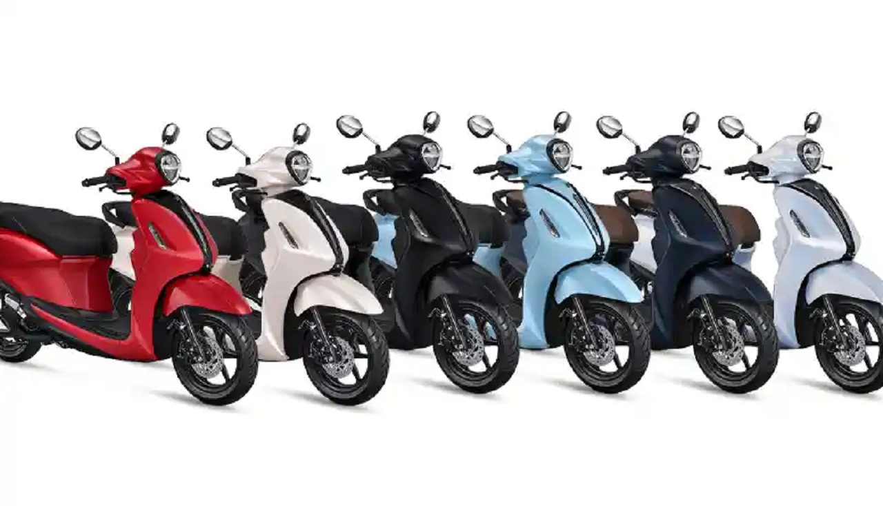 Warna Baru Yamaha Grand Filano Hybrid. SP/ JKT