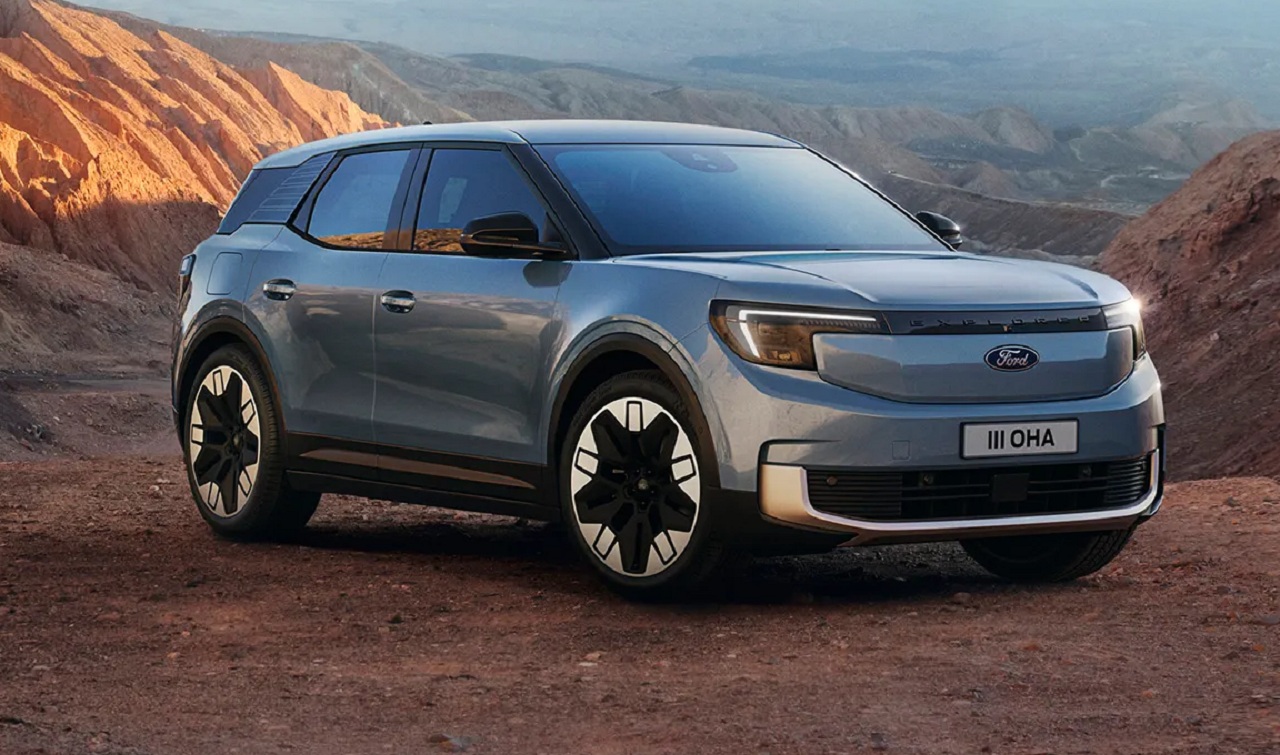 All-Electric Ford Explorer. SP/ JKT