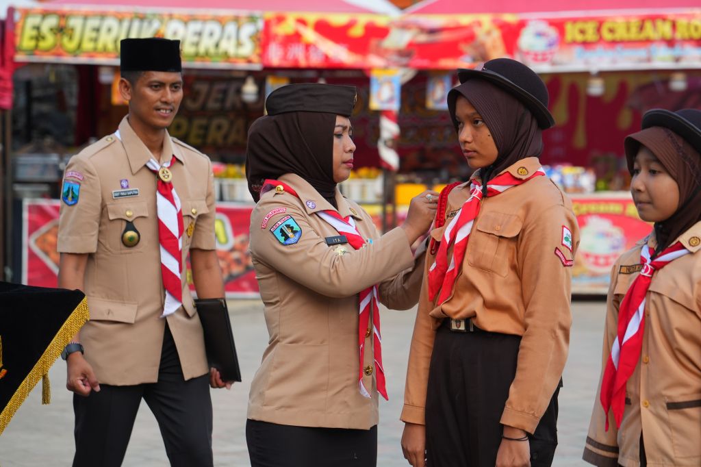 Walikota Ning Ita saat membuka Mojo Entrepreneurship and Financial Camp 2025