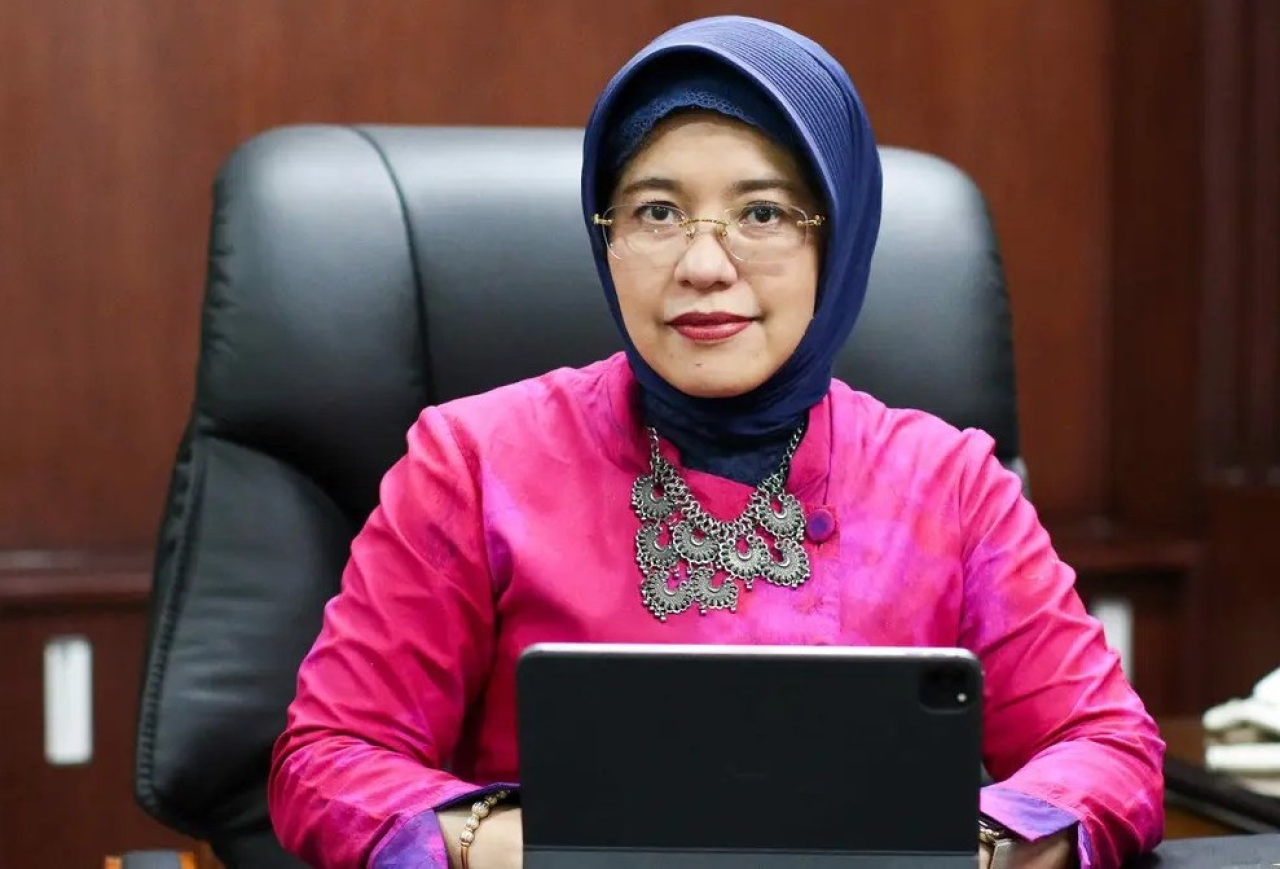 Kepala BPS, Amalia Adininggar Widyasanti