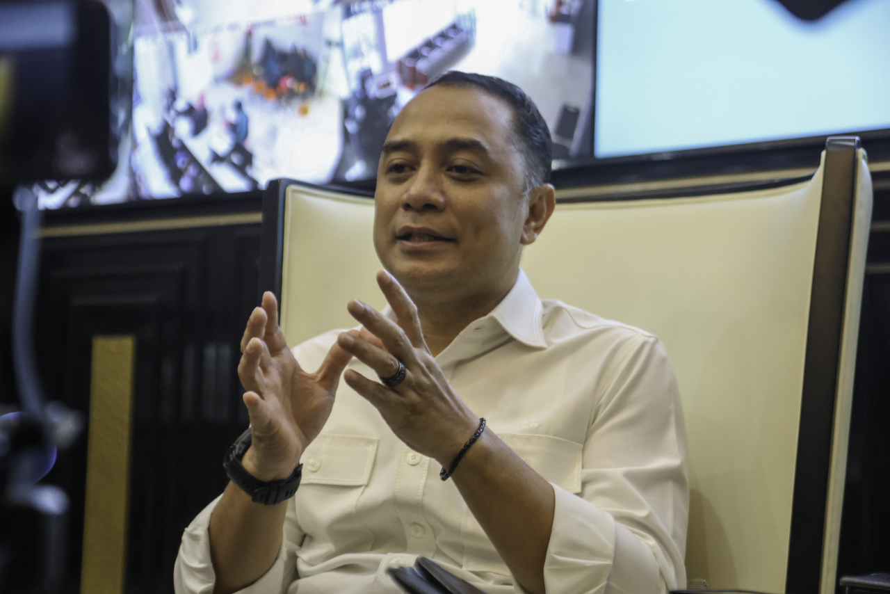 Wali Kota Surabaya Eri Cahyadi