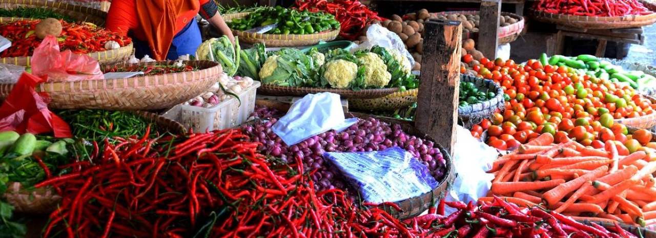 Kenaikan cabe menjadi salah satu penyumbang tertinggi dalam kenaikan sembako. sby-01/gfr
