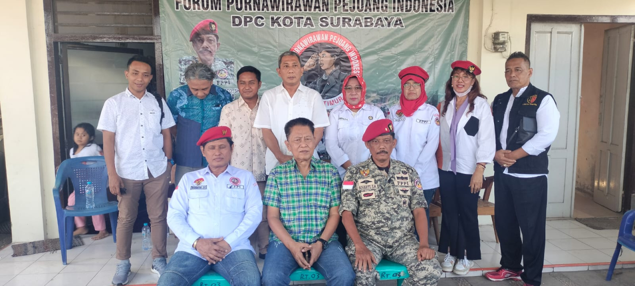 Forum Purnawirawan Pejuang Indonesia (FPPI) DPC Surabaya.