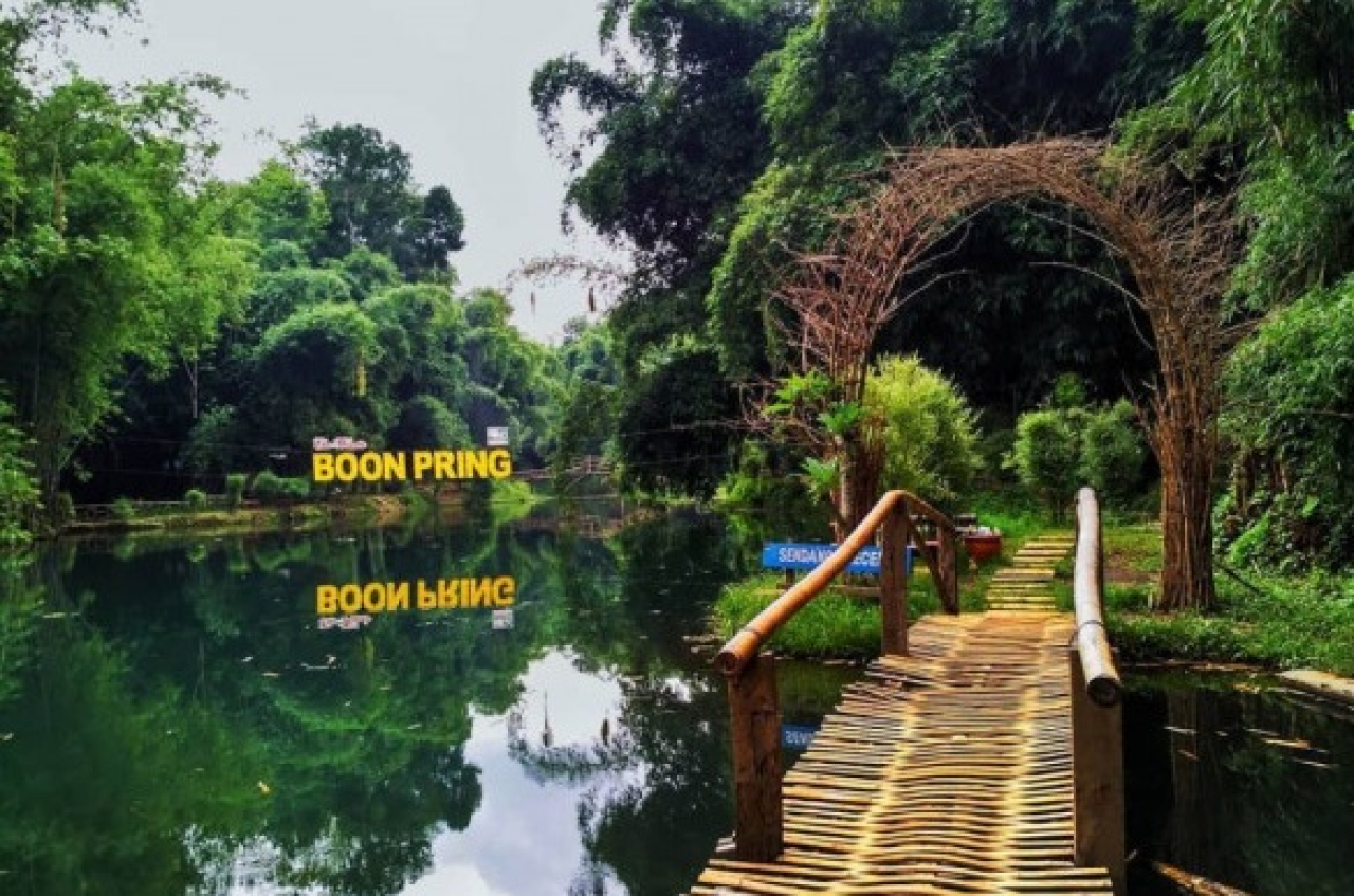 Desa Wisata Sanankerto, sebuah desa yang memadukan keindahan alam, wisata edukasi, dan pelestarian budaya. SP/ MLG