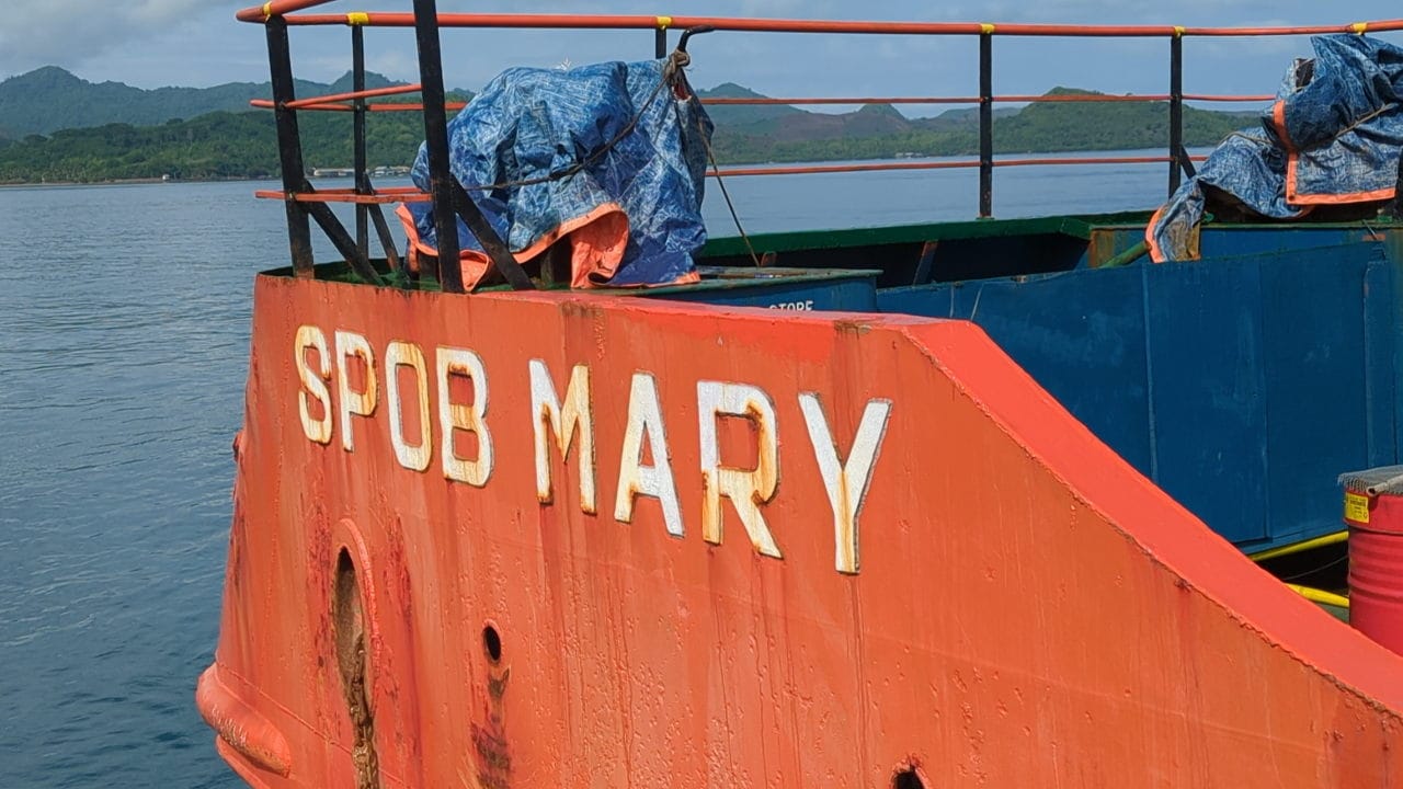 Ilustrasi kapal SPOB Marry