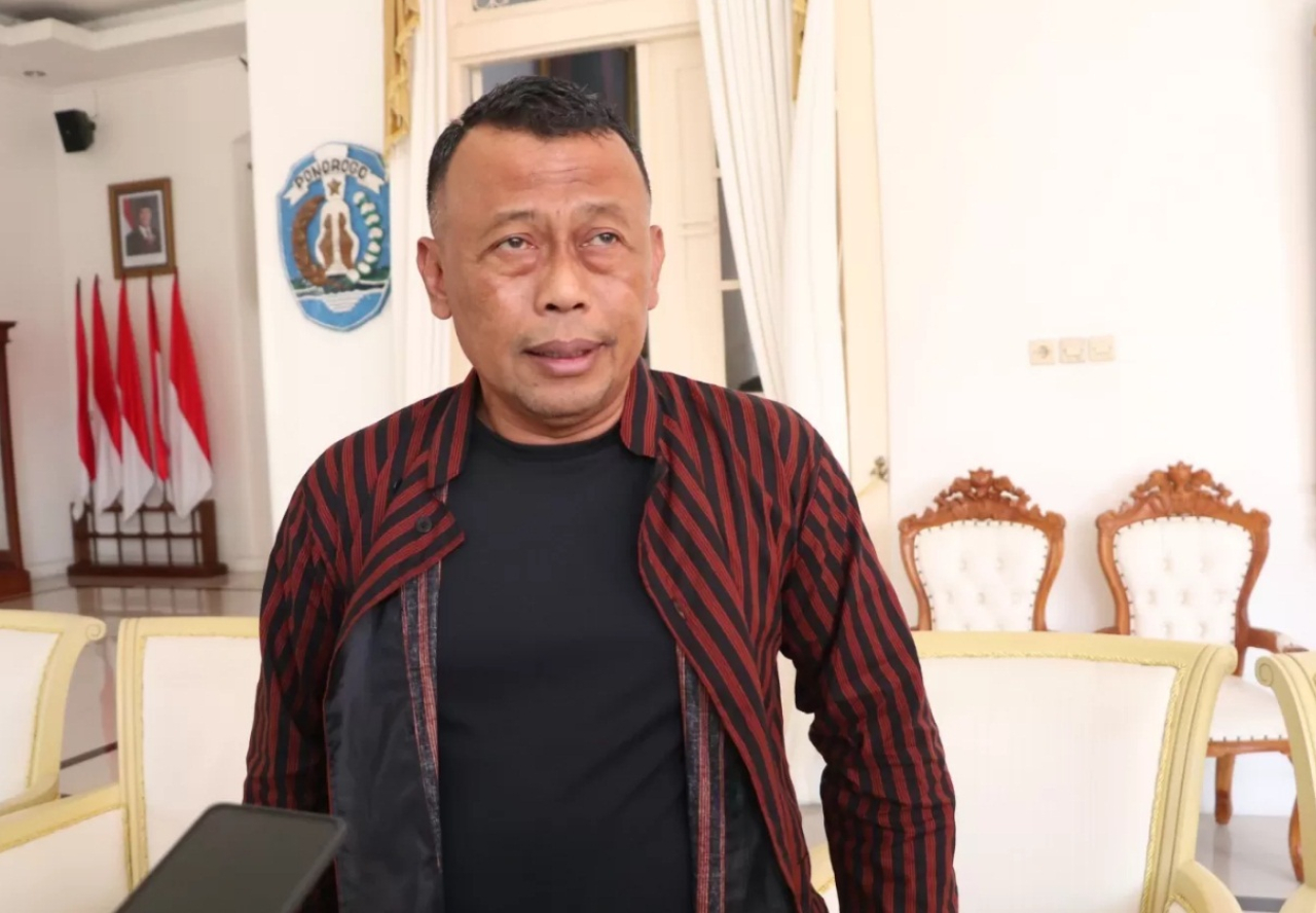 Bupati Ponorogo, Sugiri Sancoko mencetuskan program Desa Hebat atasi masalah sosial. SP/ PNG