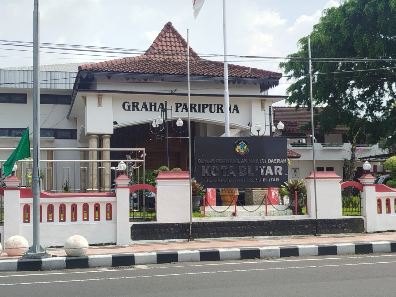 Gedung DPRD Kota Blitar. SP/Lestariono