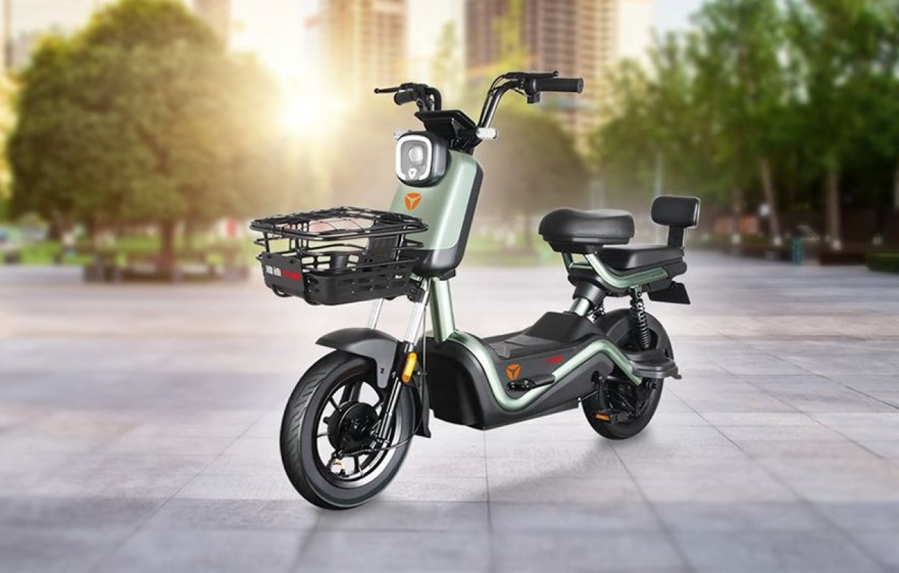 Ilustrasi. Sepeda listrik Yadea. SP/ JKT