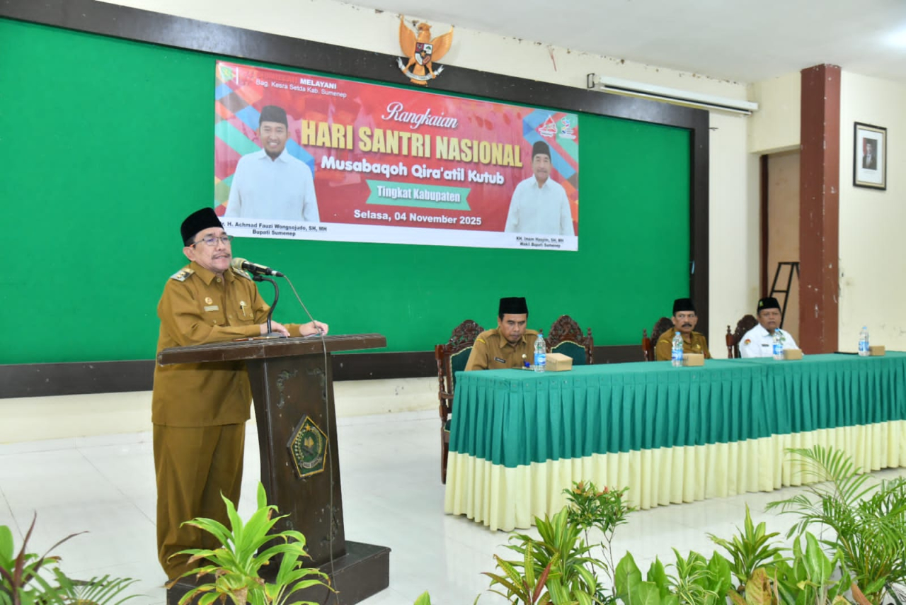 Kegiatan Musabaqah Qira’atil Kutub (MQK) tingkat Kabupaten Sumenep. SP/ AR