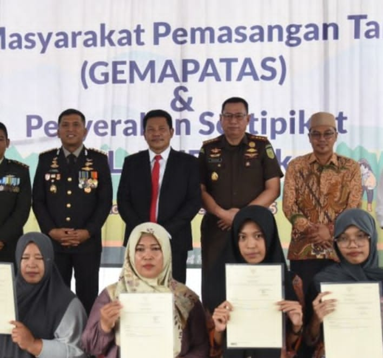 Gerakan Masyarakat Pemasangan Tanda Batas (Gemapatas) digaungkan seluruh wilayah Kabupaten Sidoarjo, SP/ HIKMAH