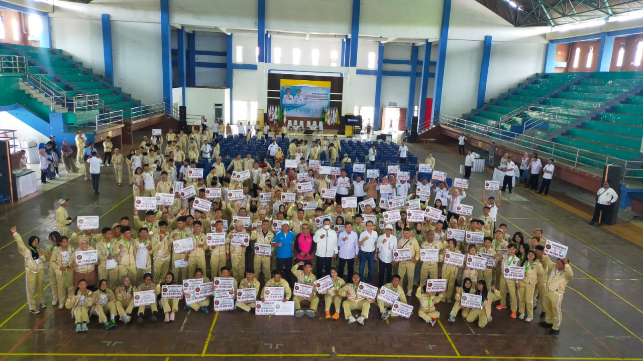Para atlet Pelti Kota Madiun.
