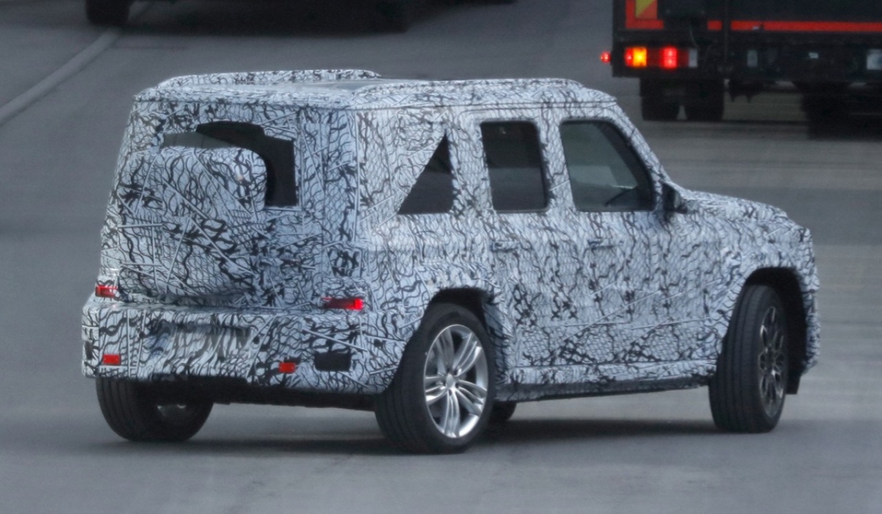 Mercedes-Benz Baby G-Class tertangkap kamera di Jerman. SP/ JKT