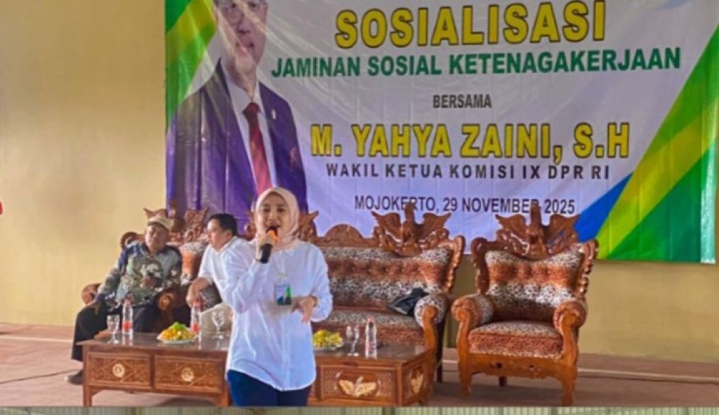 Sosialisasi manfaat program jamsostek bekerja sama dengan Wakil Ketua Komisi IX DPR RI