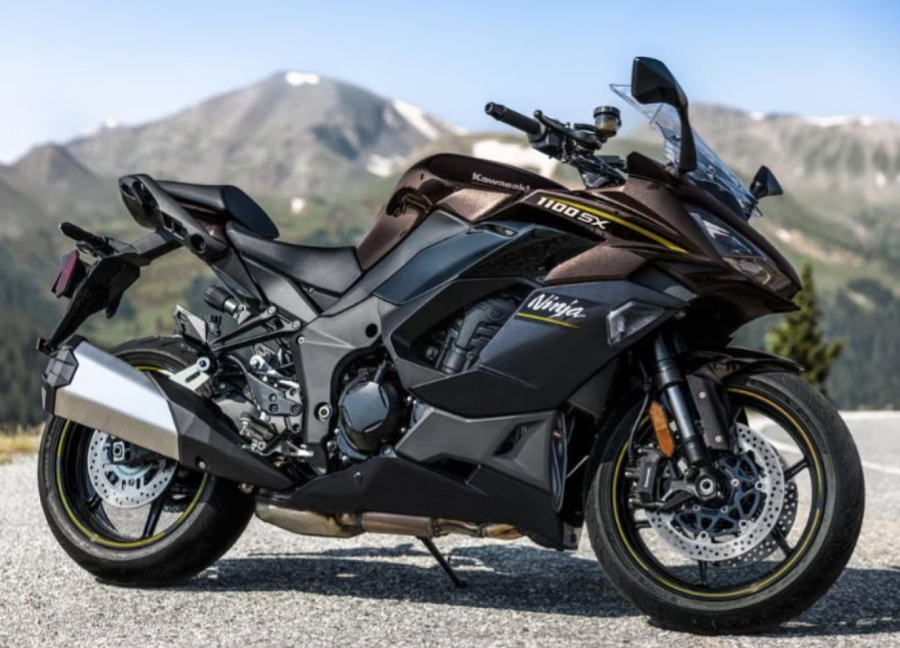 Kawasaki resmi meluncurkan Ninja 1100SX model tahun 2026 di India. SP/ JKT