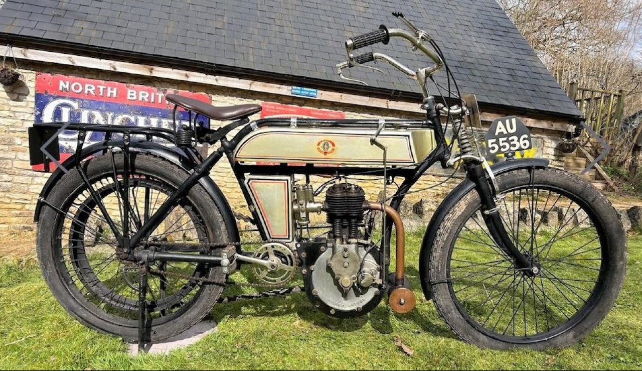 Sepeda motor Riley produksi 1904. SP/ JKT